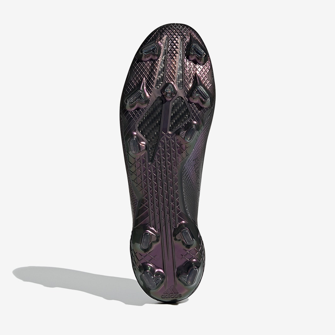 adidas X Ghosted .1 FG - Core Black/Core Black/Core Black - Mens