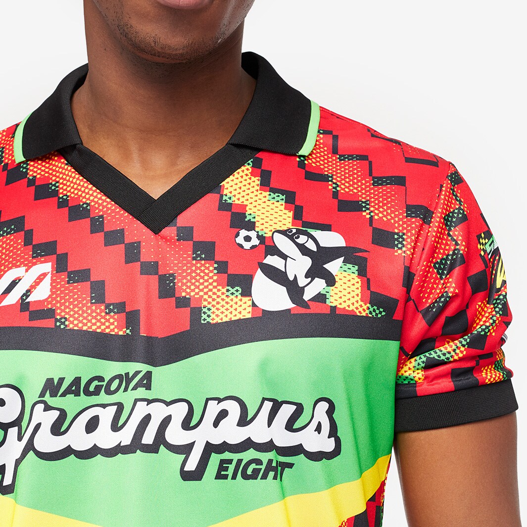 Mizuno x Nagoya Grampus 8 93 SoccerBible Jersey - Red - Mens
