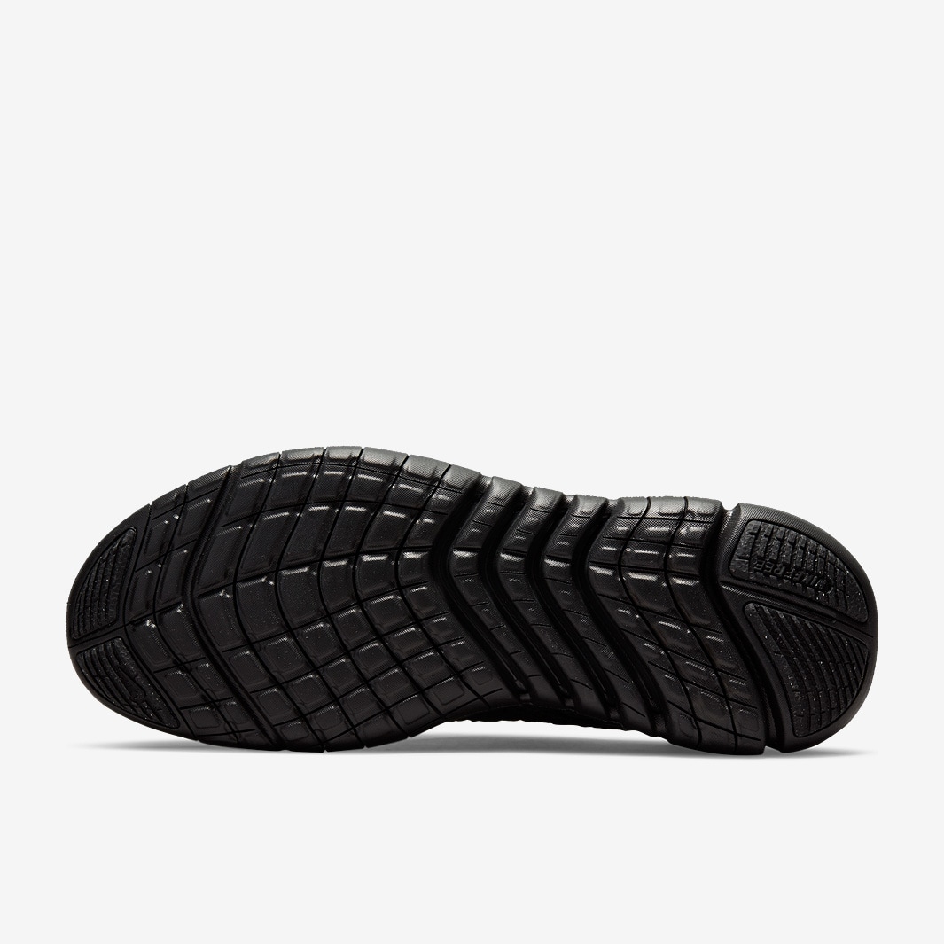 Nike free 5.0+ mens black running shoe best sale