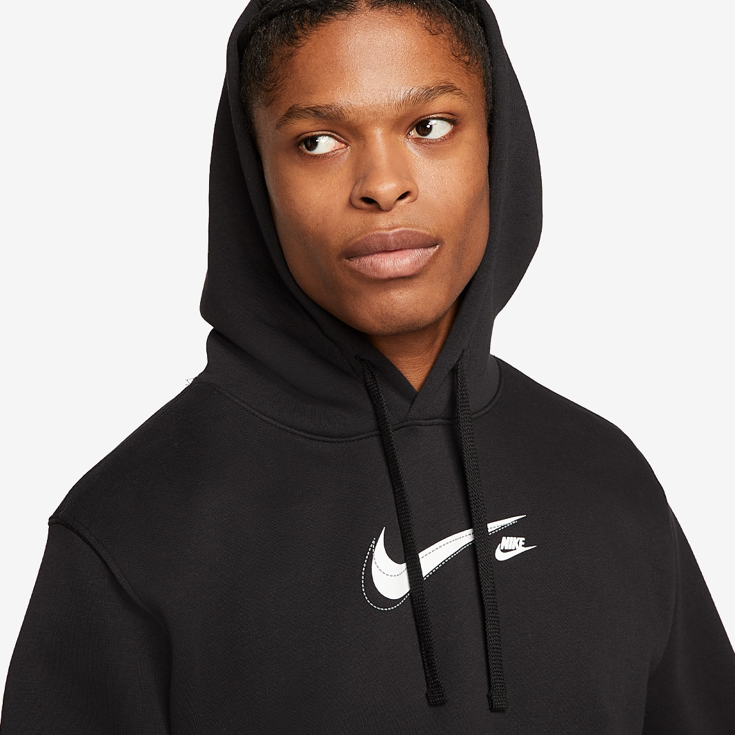 Nike Sportswear Court Hoodie - Black - Tops - Mens Clothing