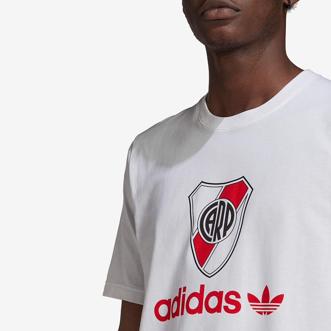 Camiseta adidas River Plate 21/22 85 - Blanco/Rojo - Blanco/Rojo Equipaciones hombre | Pro:Direct Soccer