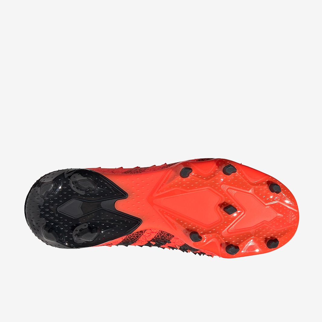 adidas Kids Predator Freak+ FG - Red/Core Black/Solar Red