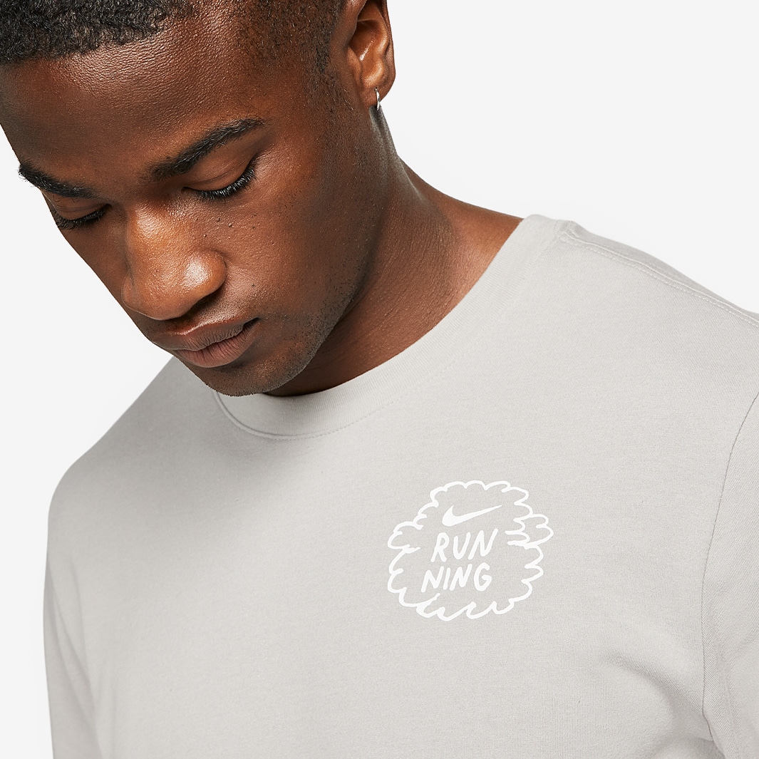 Nike Dri-FIT Nathan Bell Long Sleeve College Grey Mens