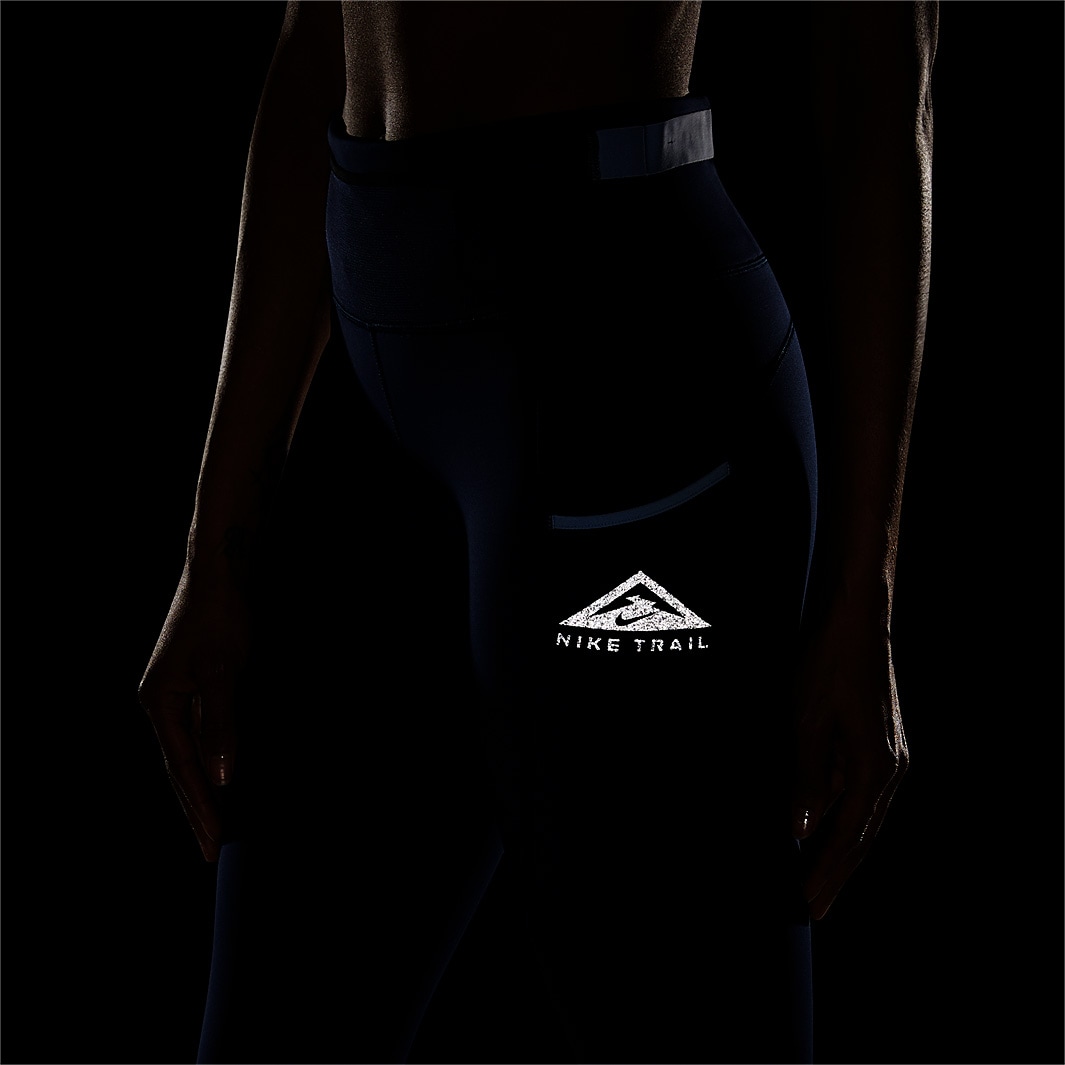 Nike Women's Epic Luxe Trail Running Tight Midnight Navy / Aluminium