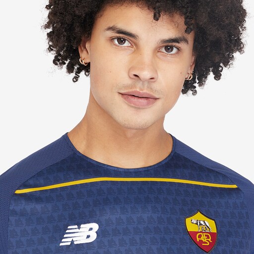 New Balance AS Roma 21/22 Fourth Jersey ASR Edition - Navy image 4 |