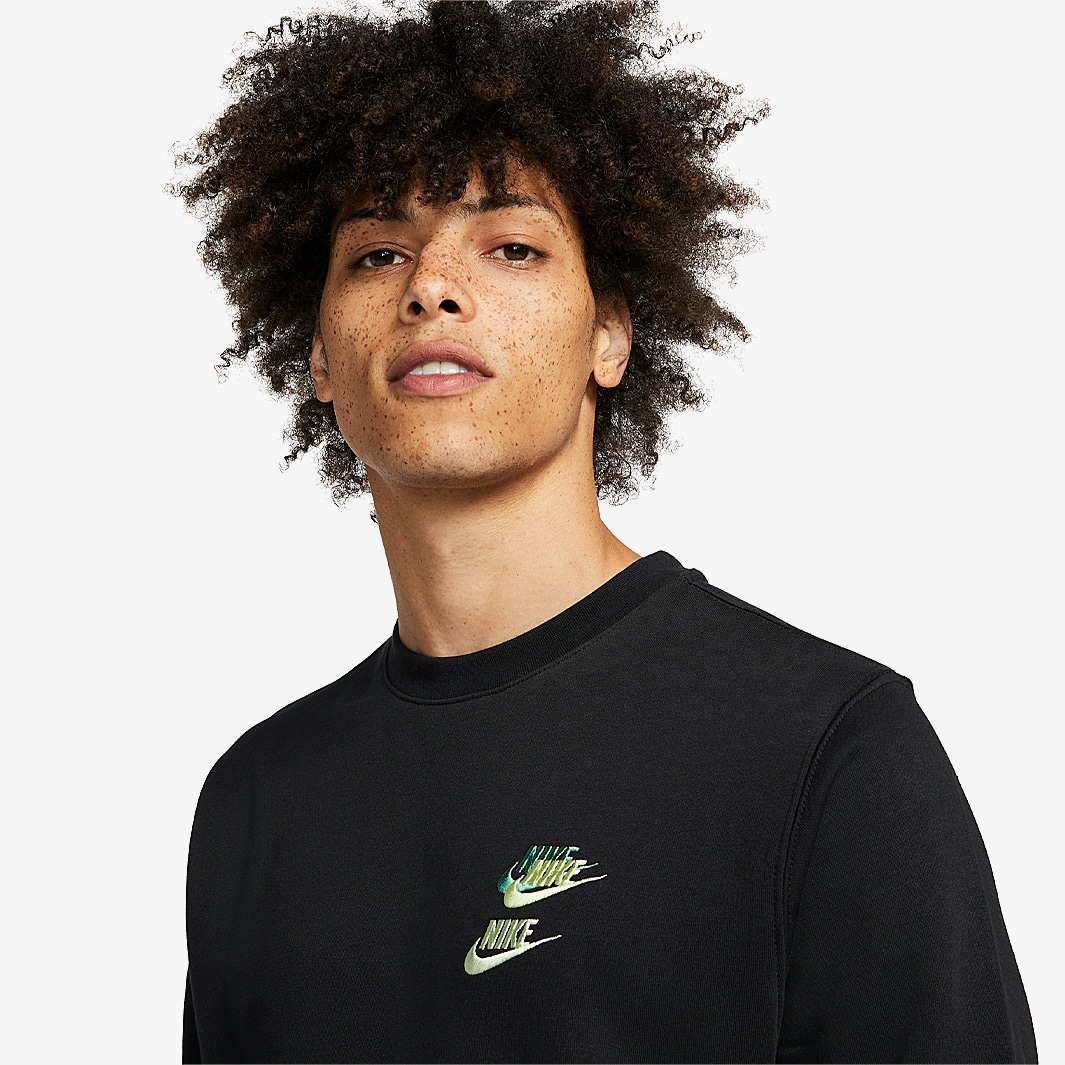 Nike Sportswear Sport Essentials+ Brushed Back Crew Black/Black