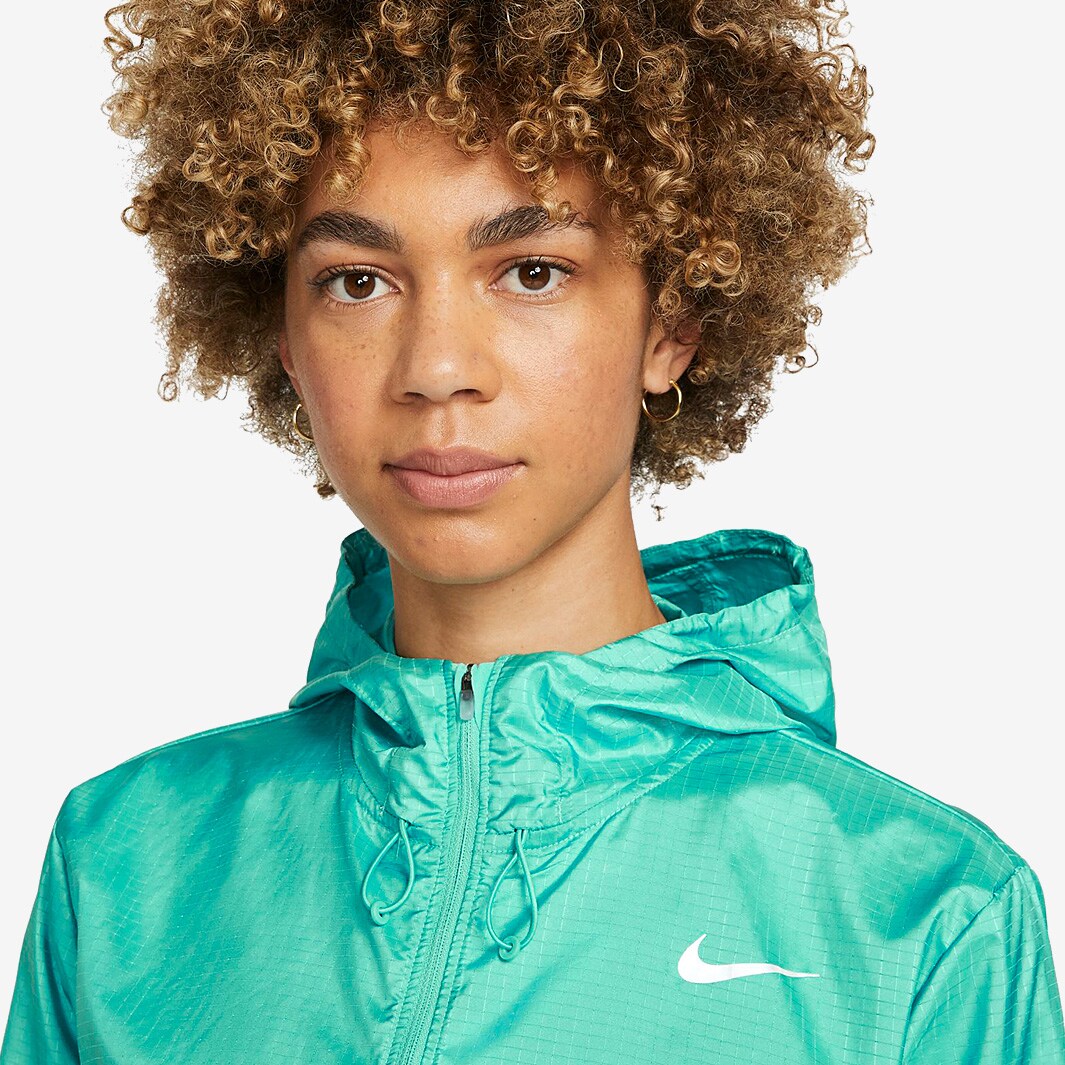 teal nike jacket womens