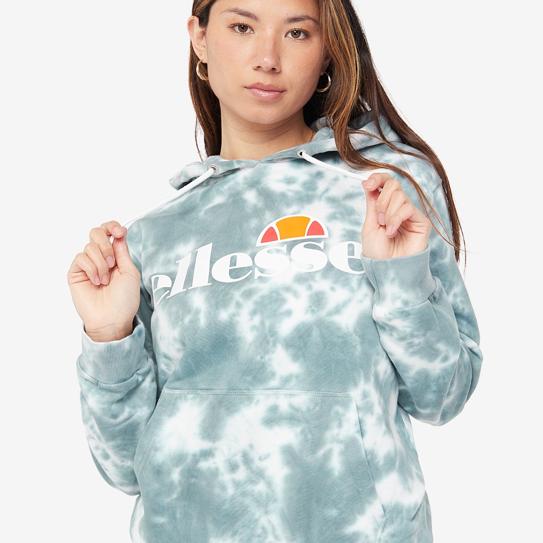 Ellesse Womens Torices Tie Dye Hoodie Tie Dye Tops Womens