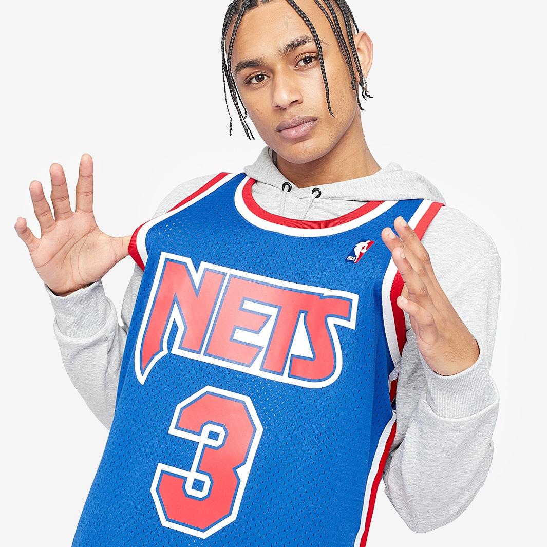 Mitchell Ness M&N New Jersey Nets Drazen Petrovic tie dye authentic  jersey 56 3x