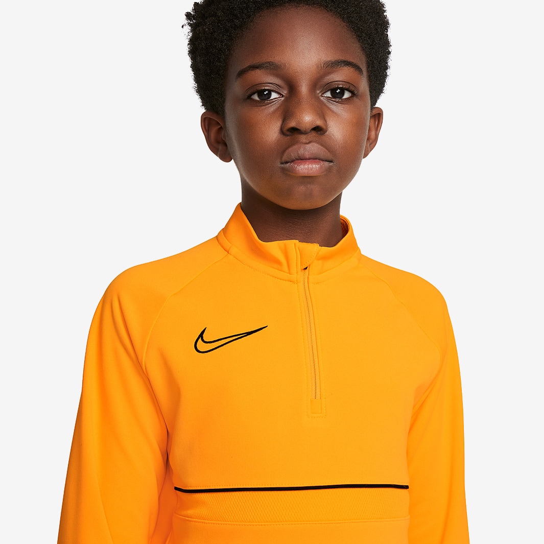 Nike Kids Dry Academy Drill Top - Laser Orange/Black/Laser Orange/Black ...
