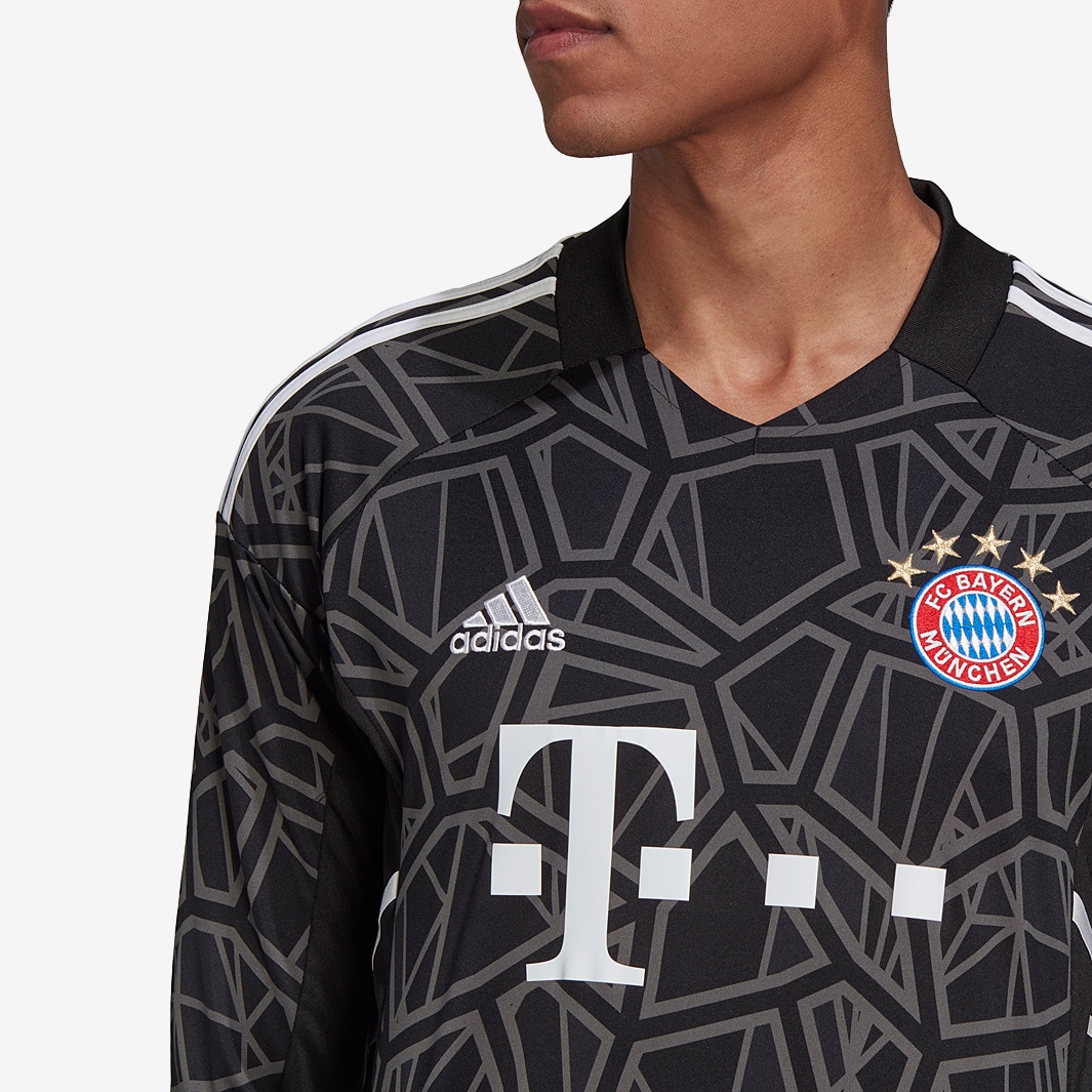 Maillot adidas FC Bayern Munich 22/23 Gardien de but - Noir/Gris ??quipe Fonc?� - Noir/Gris ??quipe 