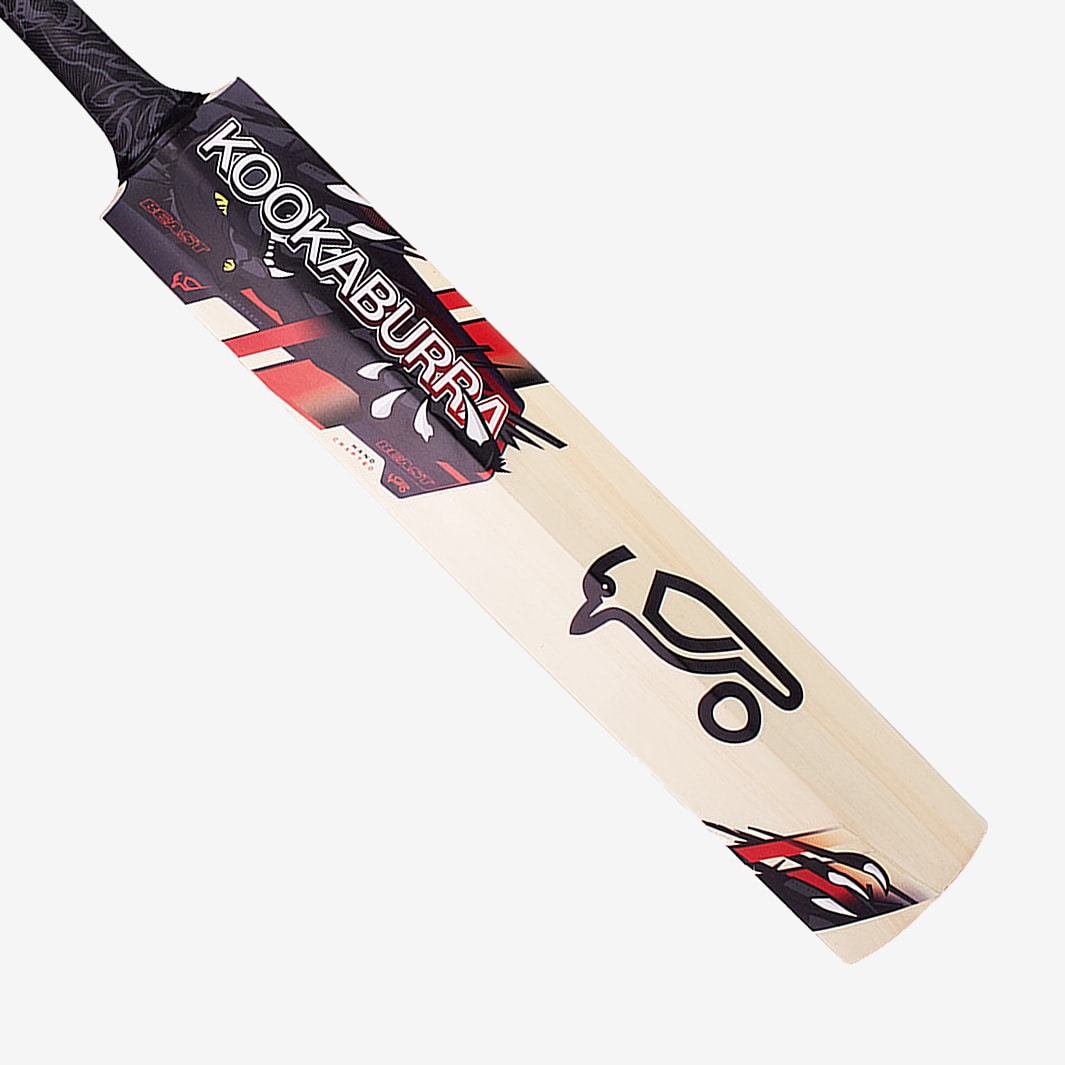 Kookaburra Beast 9.1 Kashmir Willow Junior Cricket Bat Black/Red
