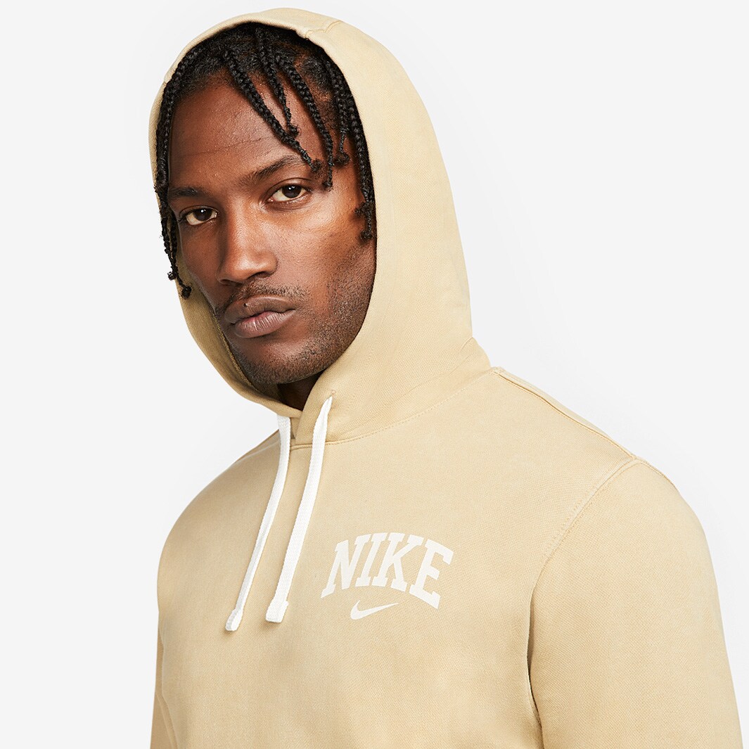 Nike Sportswear Arch Fleece Pullover Hoodie Parachute Beige