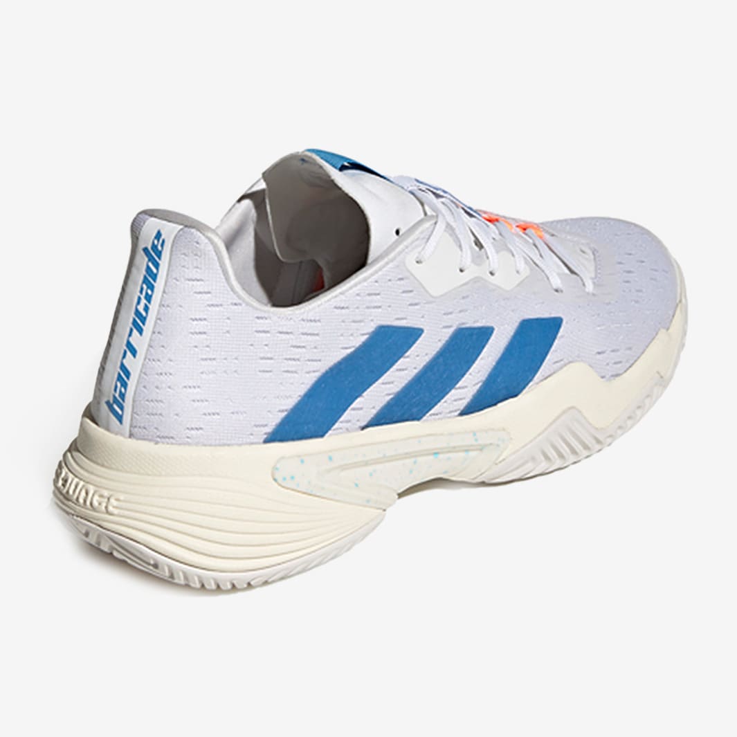 adidas Barricade Parley - White/Pulse Blue/Mint - Mens Shoes | Pro ...