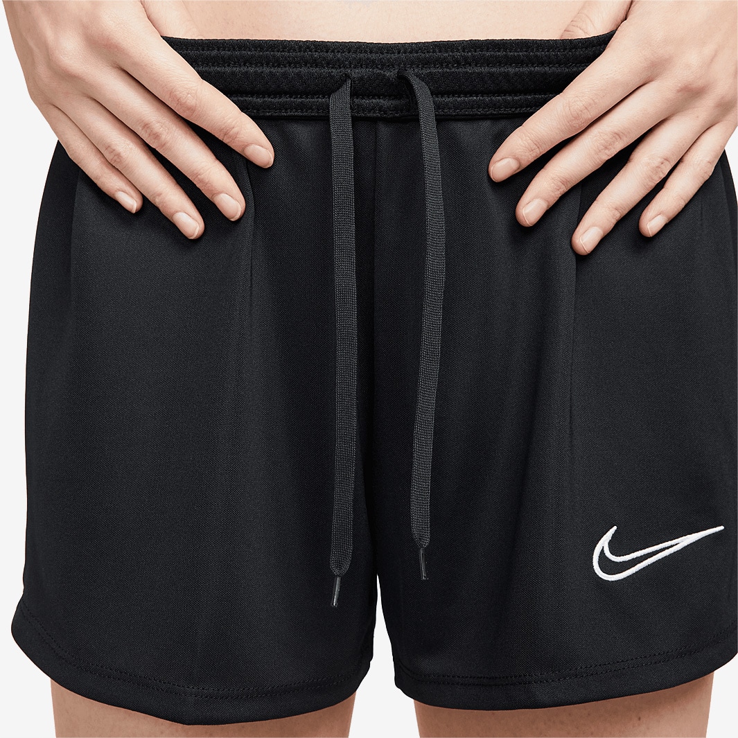Nike Womens DF Academy 21 Shorts - Black/White/White - Womens Clothing |