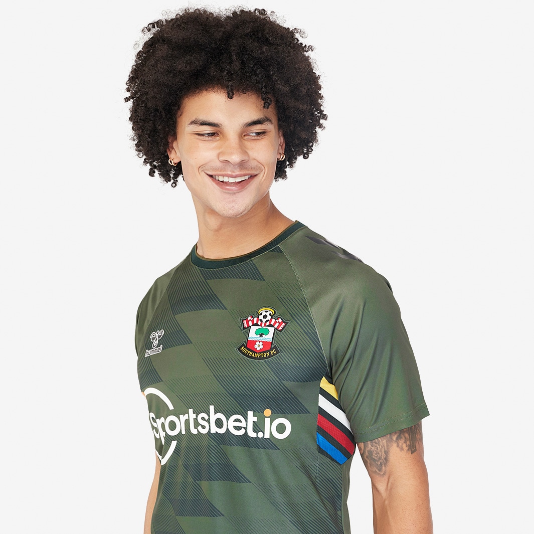 Hummel Southampton 22/23 Third Shirt Kombu Green Mens Replica