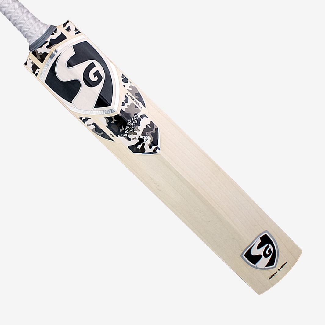 SG KLR 1 Cricket Bat White Camo/Black Cricket Bats