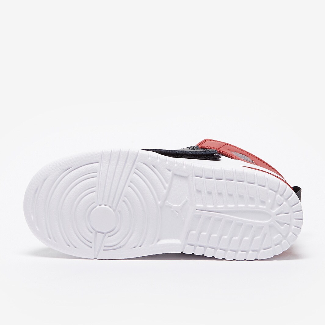 Sky Jordan 1 Toddler (TD) Black/AnthraciteVarsity Red/White Boys