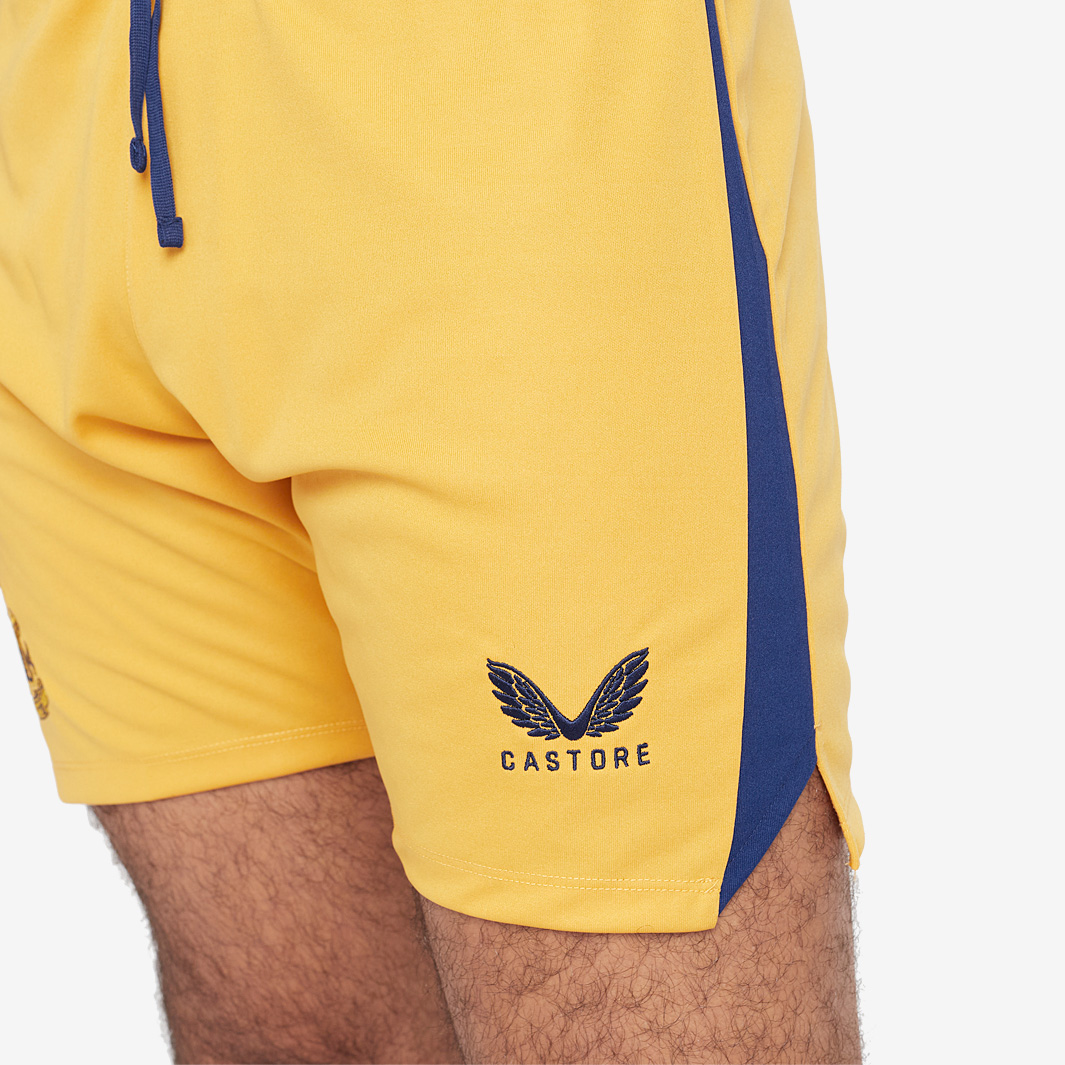 Short De Football Extérieur Newcastle United 2022/2023 - Taille L, Couleur Or, Neuf Avec étiquettes Castore