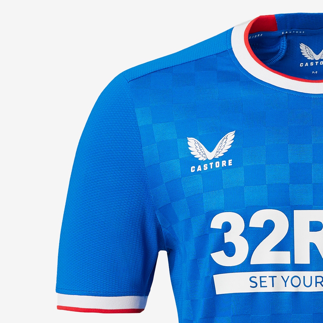 Castore Rangers 22/23 Pro Home Shirt - Blue - Mens Replica