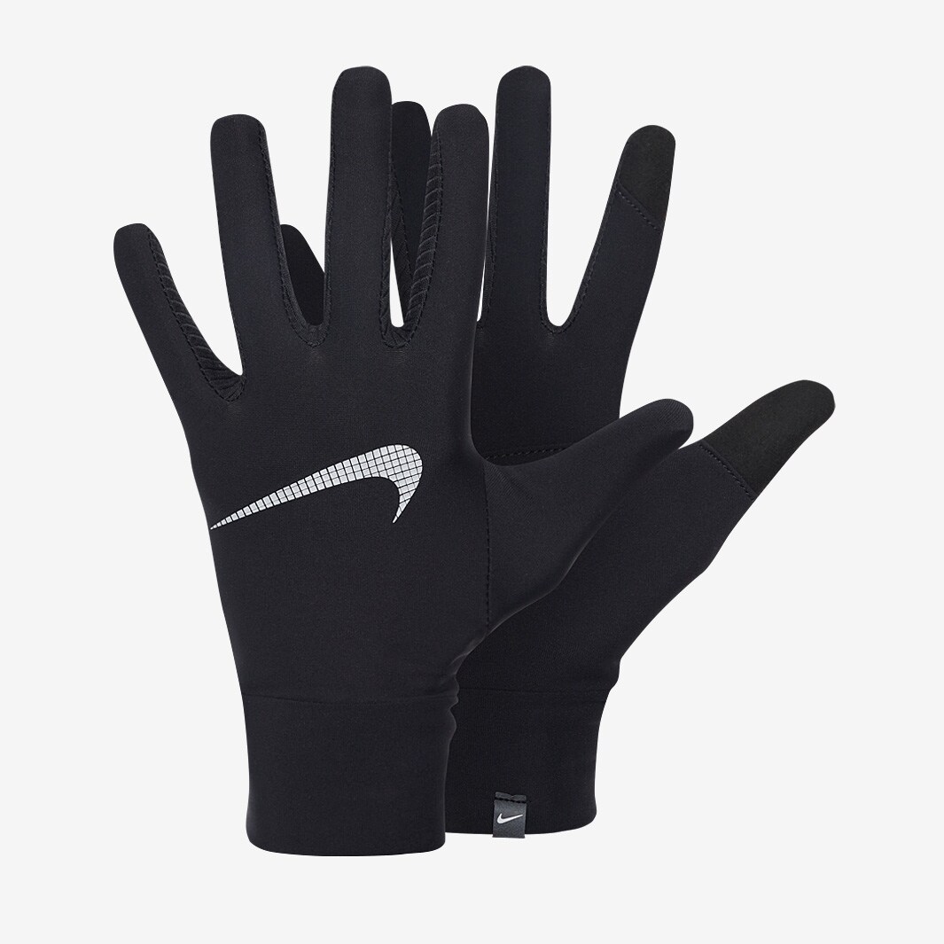 Nike Womens Essential Hat and Glove Set Black/Black/Silver