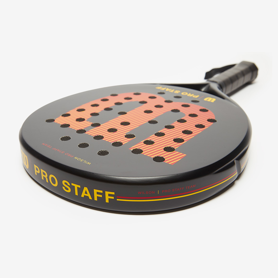 Pro Style Team Racket Wilson Pro Staff V2 Team - Black/Red/Yellow - Adult Padel Rackets | Pro ...