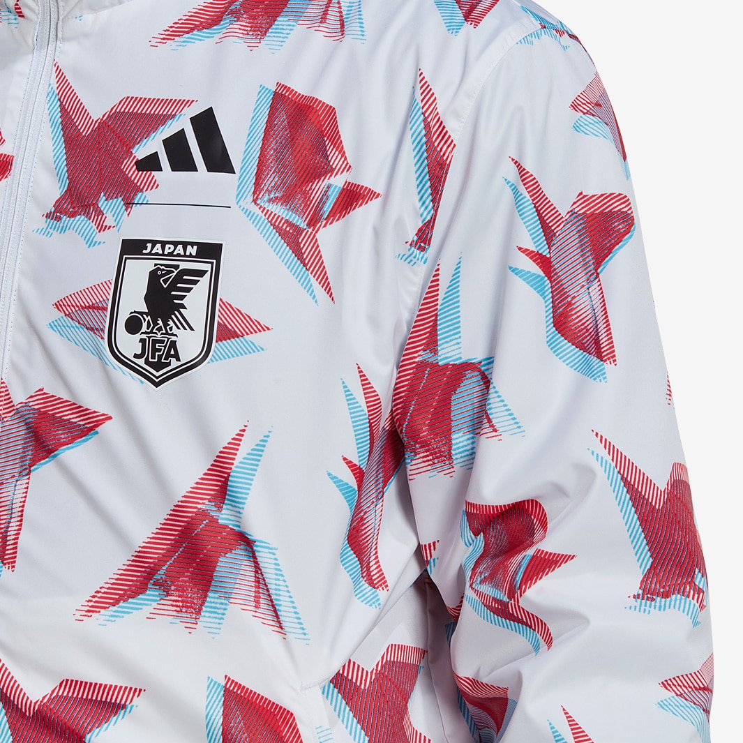 adidas Japan 2022 World Cup Anthem Jacket - Japan Blue - Mens