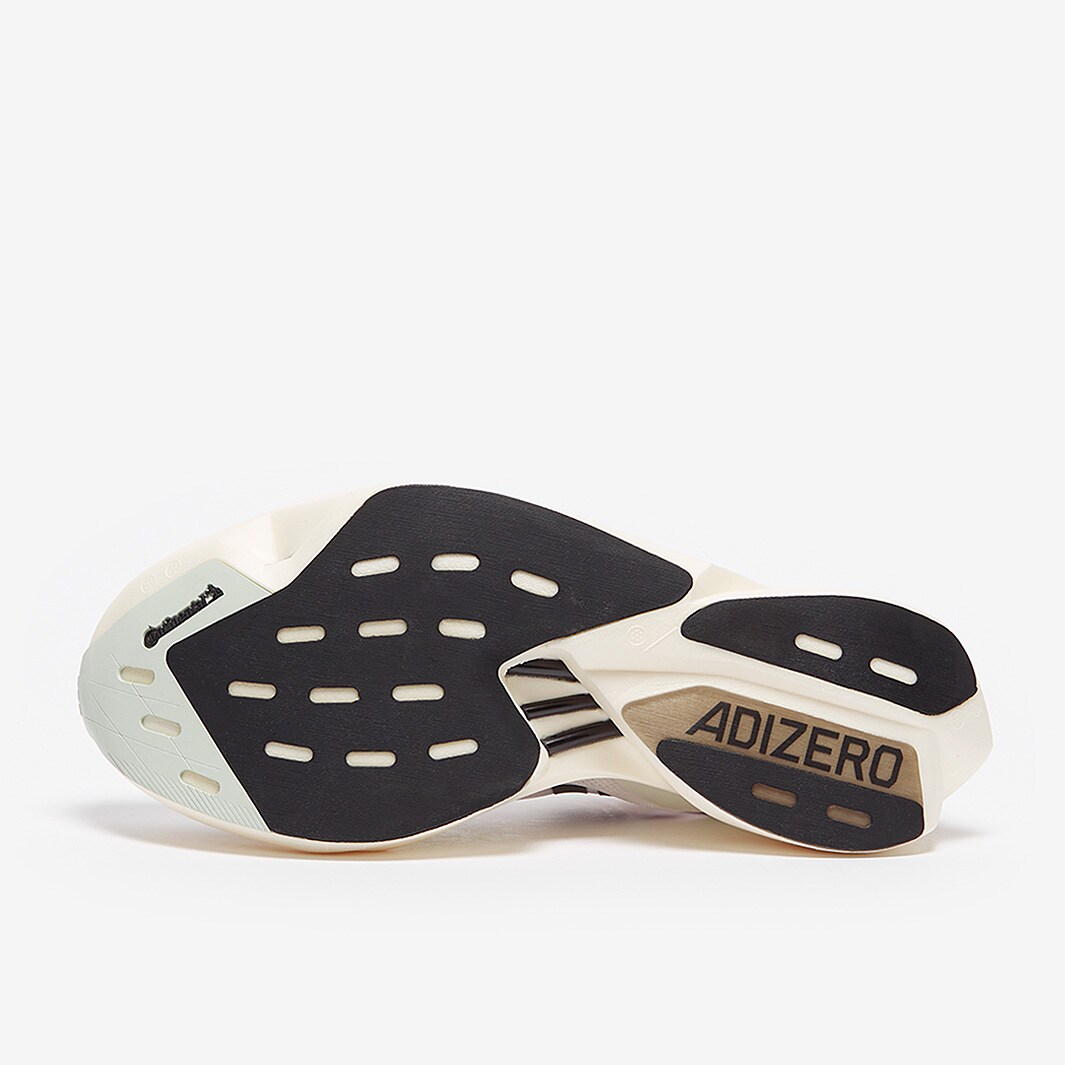 adidas adizero adios Pro 3 - Crystal White/Night Met/Linen Green