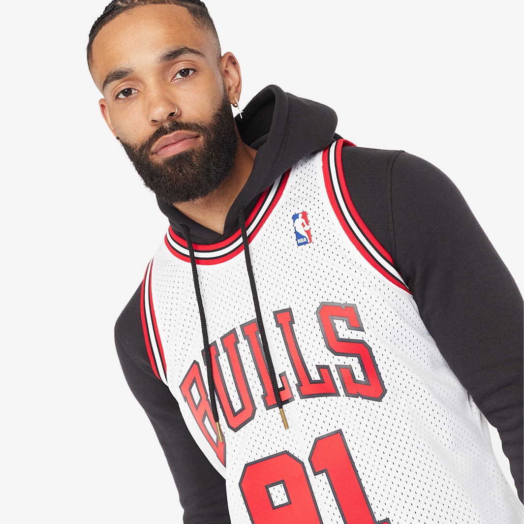 NBA_ Men Stitched 2 Lonzo Ball Basketball Jersey 11 Demar DeRozan 23 Dennis  91 Rodman Scottie 33 Pippen Red White Black Stripe Shirt''nba''jersey 