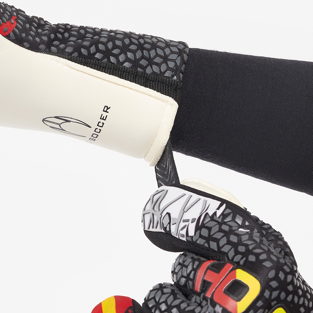 Guanti Da Portiere Pro Evolution Italy - Lattice SHIELD 5mm, Taglio Negativo, Verde/Bianco/Rosso - Foto 10