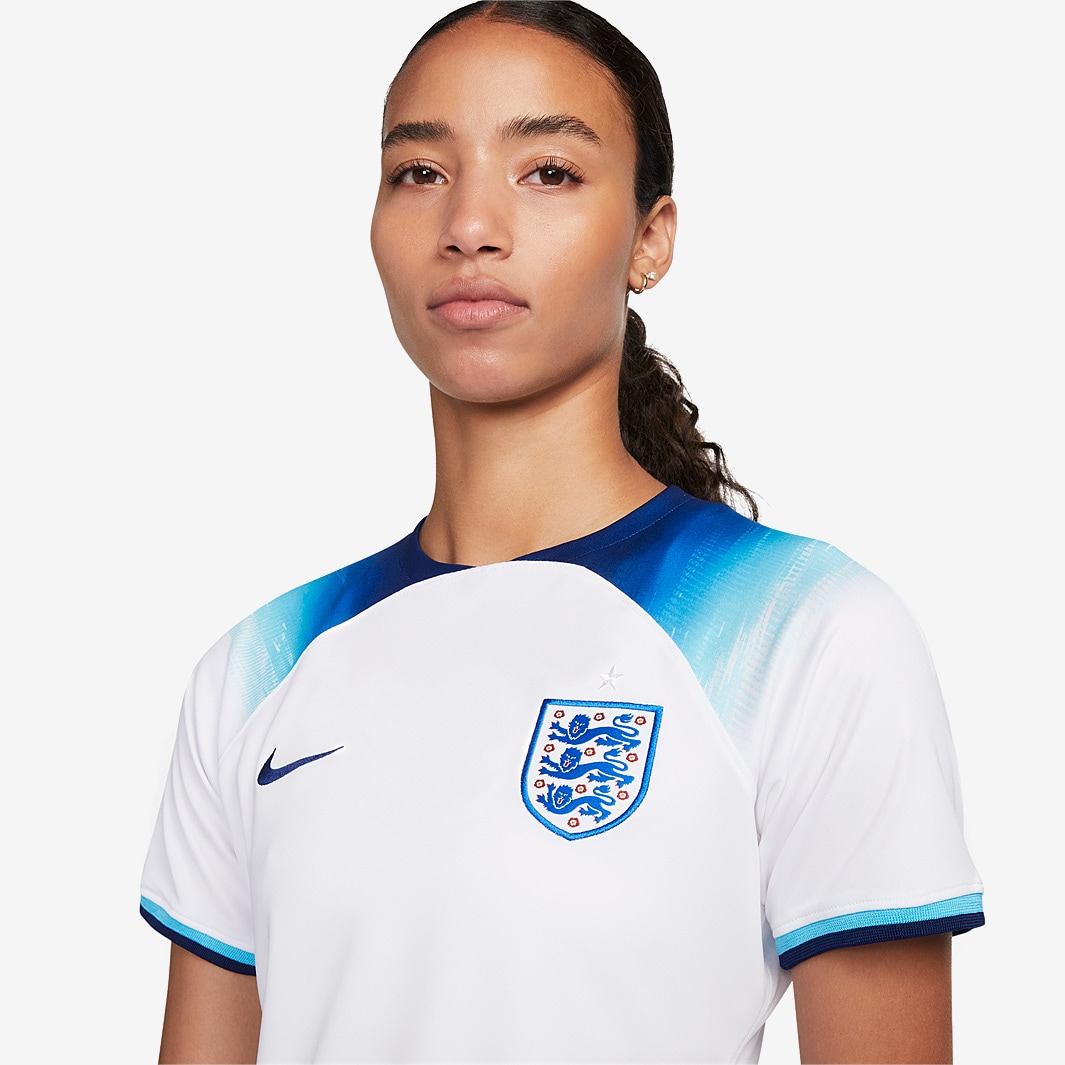Nike England Womens 22/23 Dri-Fit Stadium Shirt SS Home Shirt