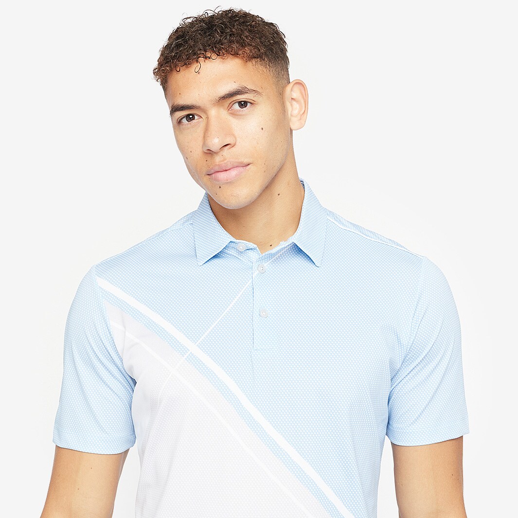 Galvin Green Martin Shirt V8+ Bluebell/Grey/White Mens