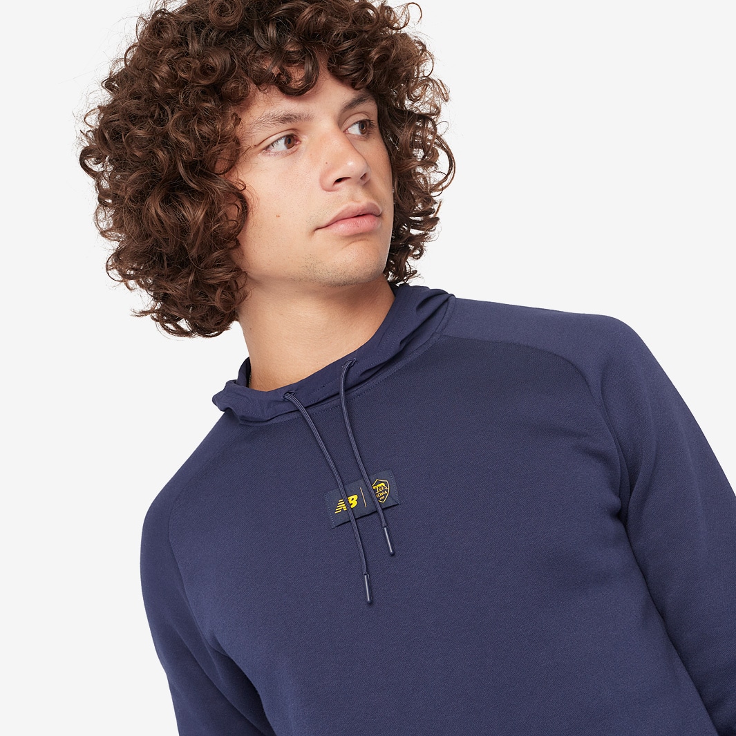 New Balance AS Roma Overhead Hoodie - Navy - Mens Replica | Pro:Direct ...