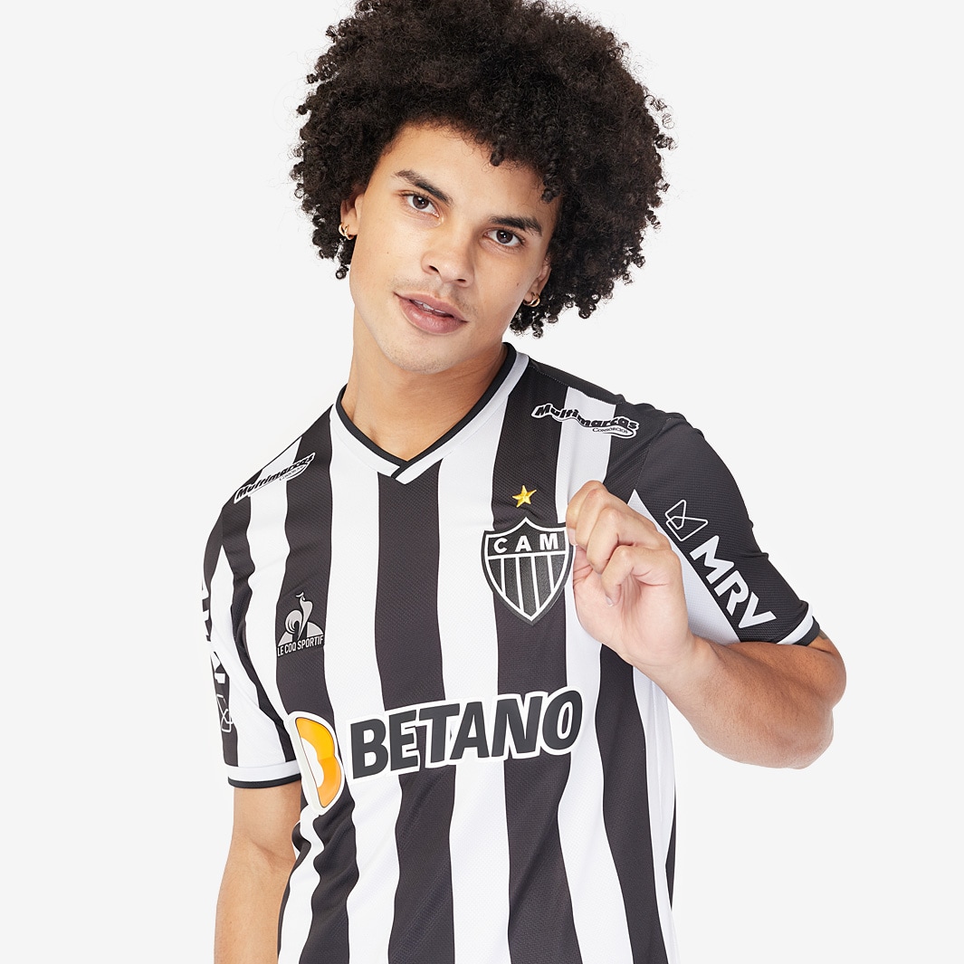 Le Coq Atletico Mineiro 21/22 Manto Da Massa Home Shirt - Black - Mens ...