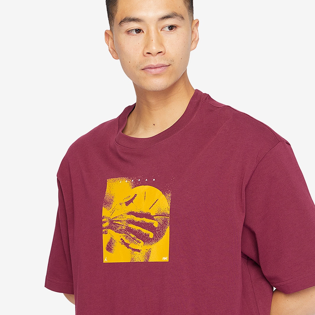 Jordan Essentials Winter Statement 85 Shirt Cherrywood Red/Taxi