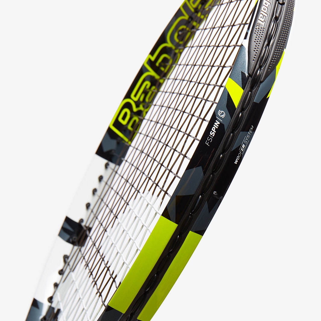 Babolat Pure Aero Grey Yellow White Mens Rackets Pro