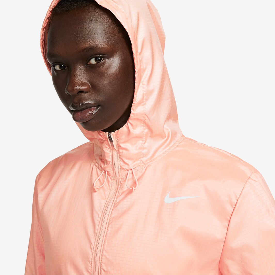 Nike Womens Essential Running Jacket - Arctic Orange/Reflective Silver ...