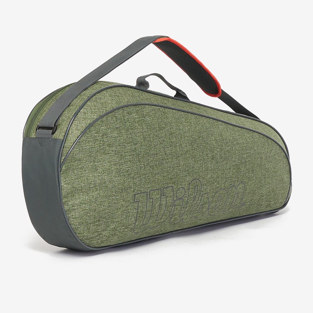 Wilson Team 3 Pack Racket Bag - Heather Green - Bags & Luggage | Pro ...