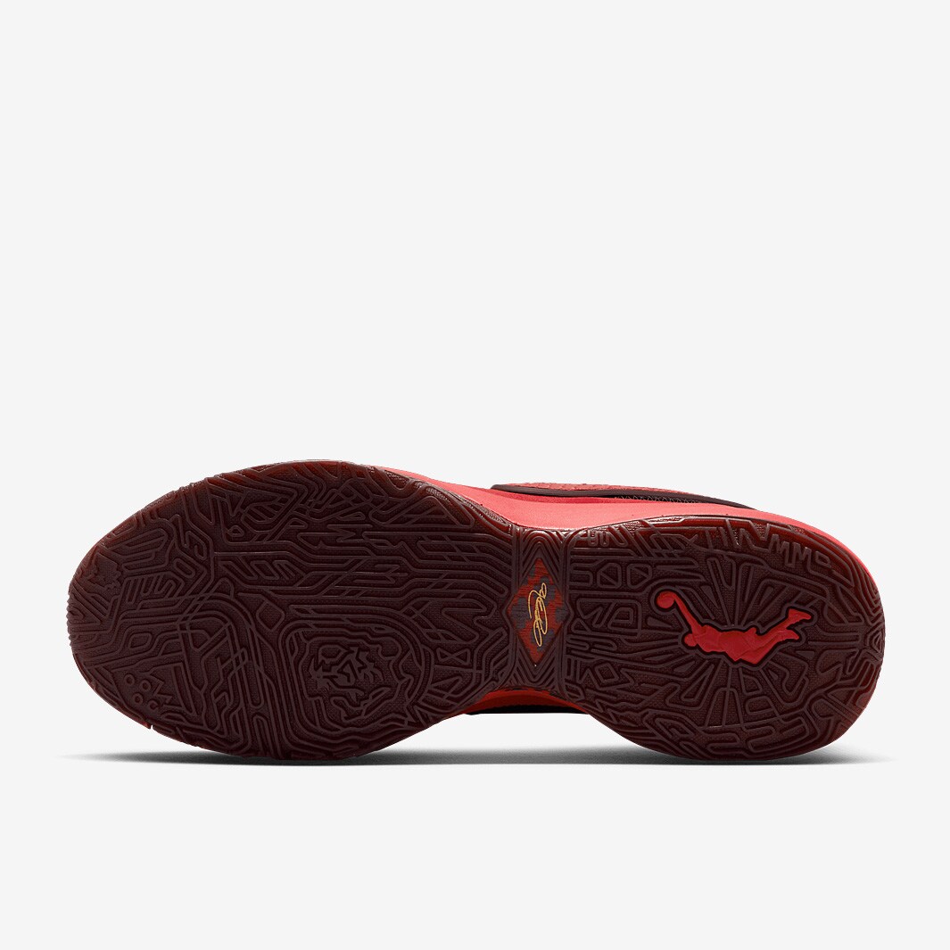 lebron red bottom shoes