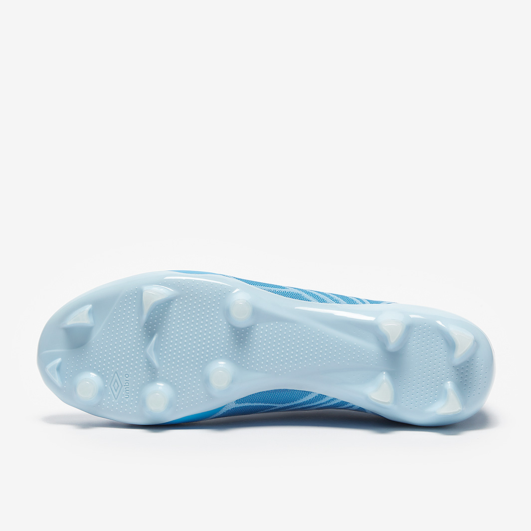Crampons Umbro Velocita Alchemist Premier FG – Homme – Pointure UK 10.5 – Bleus – Neufs Sans Boîte