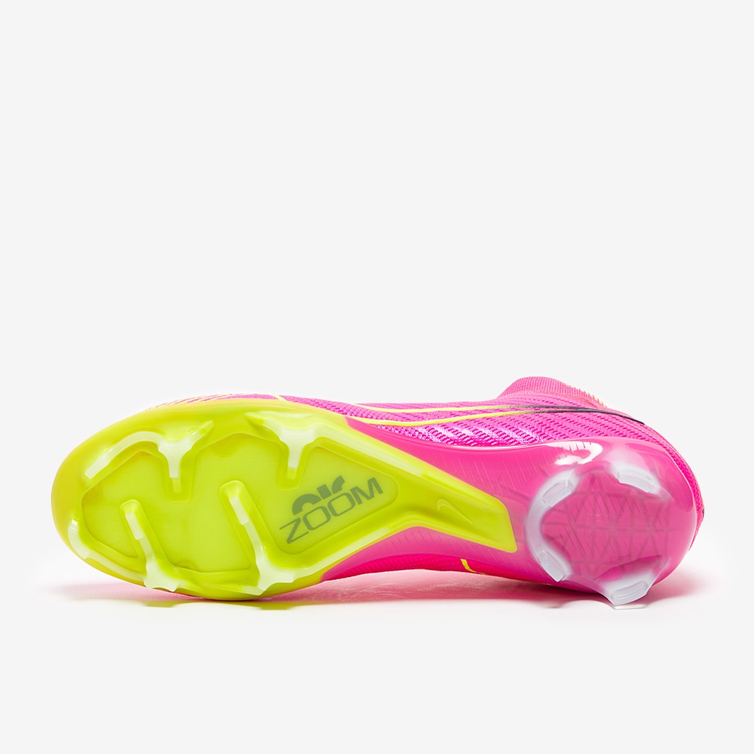 Nike Air Zoom Mercurial Superfly IX Elite FG - Pink Blast/Volt