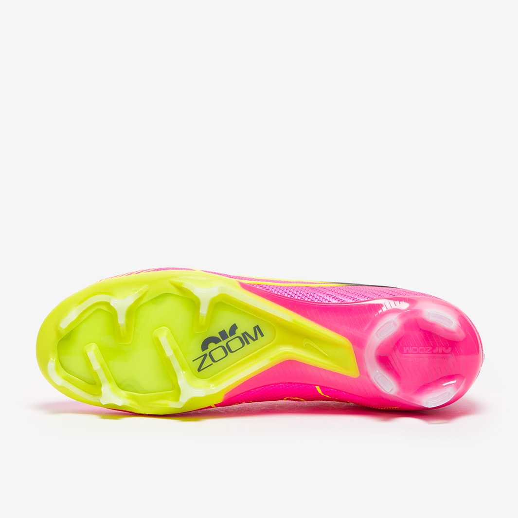 Football Boots Nike Air Zoom Mercurial Vapor 15 Elite FG Pink  Blast-Volt-Gridiron - Fútbol Emotion