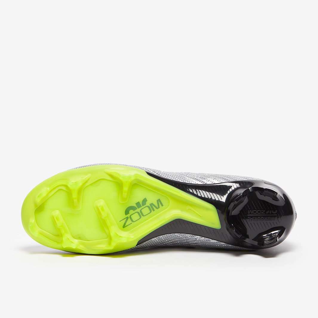 Nike Air Zoom Mercurial Vapor Elite XXV FG - Metallic Silver / Volt / Black  - Football Shirt Culture - Latest Football Kit News and More