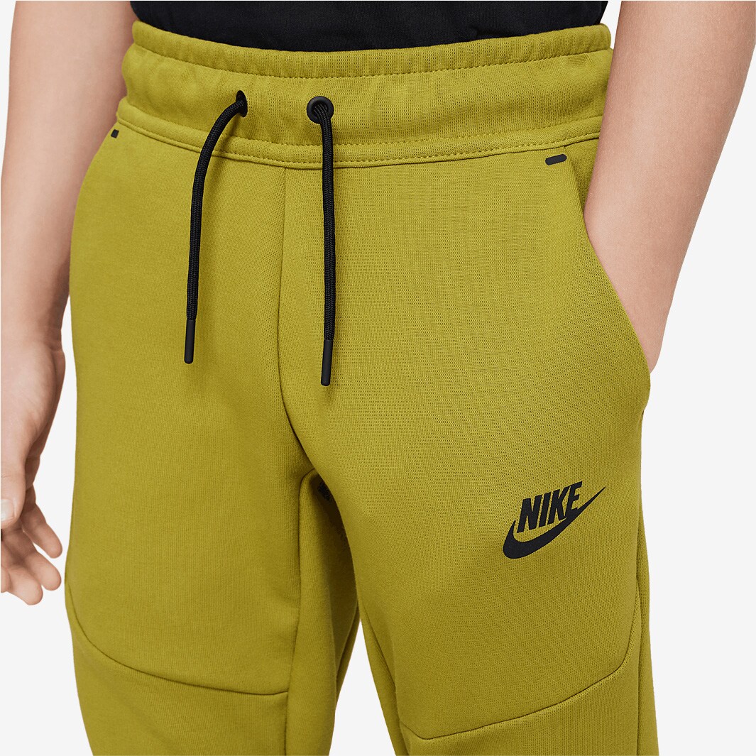 yellow tech fleece pants