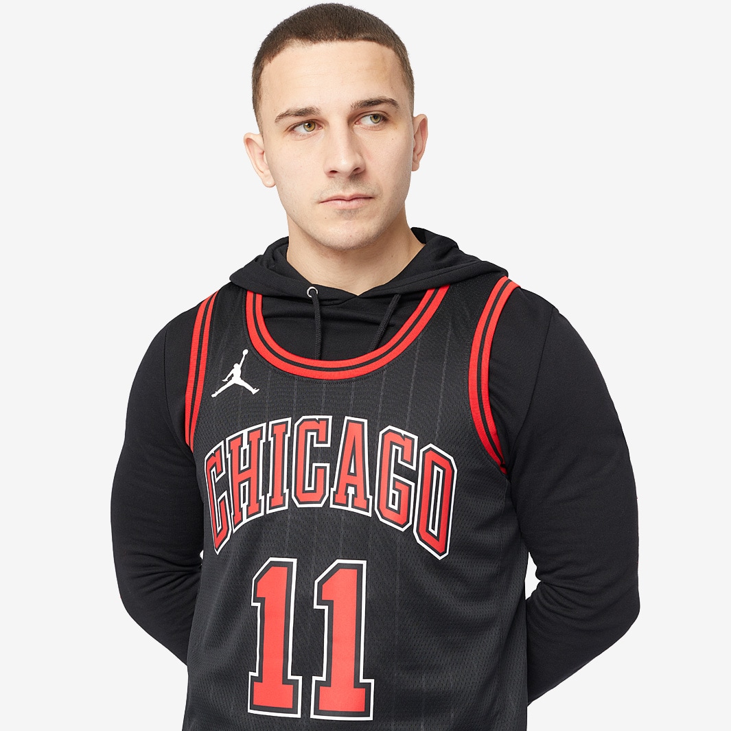 Nike Men's Chicago Bulls Demar Derozan #11 Black Dri-FIT Swingman Jersey