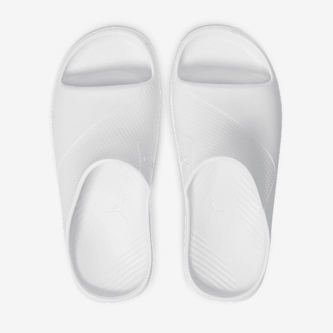 Jordan Post Slide White/White Mens Shoes ProDirect Basketball