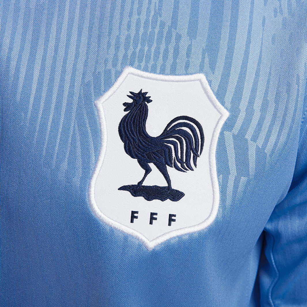 Nike France 2023 Dri-Fit Stadium SS Home Jersey - Polar/Loyal Blue