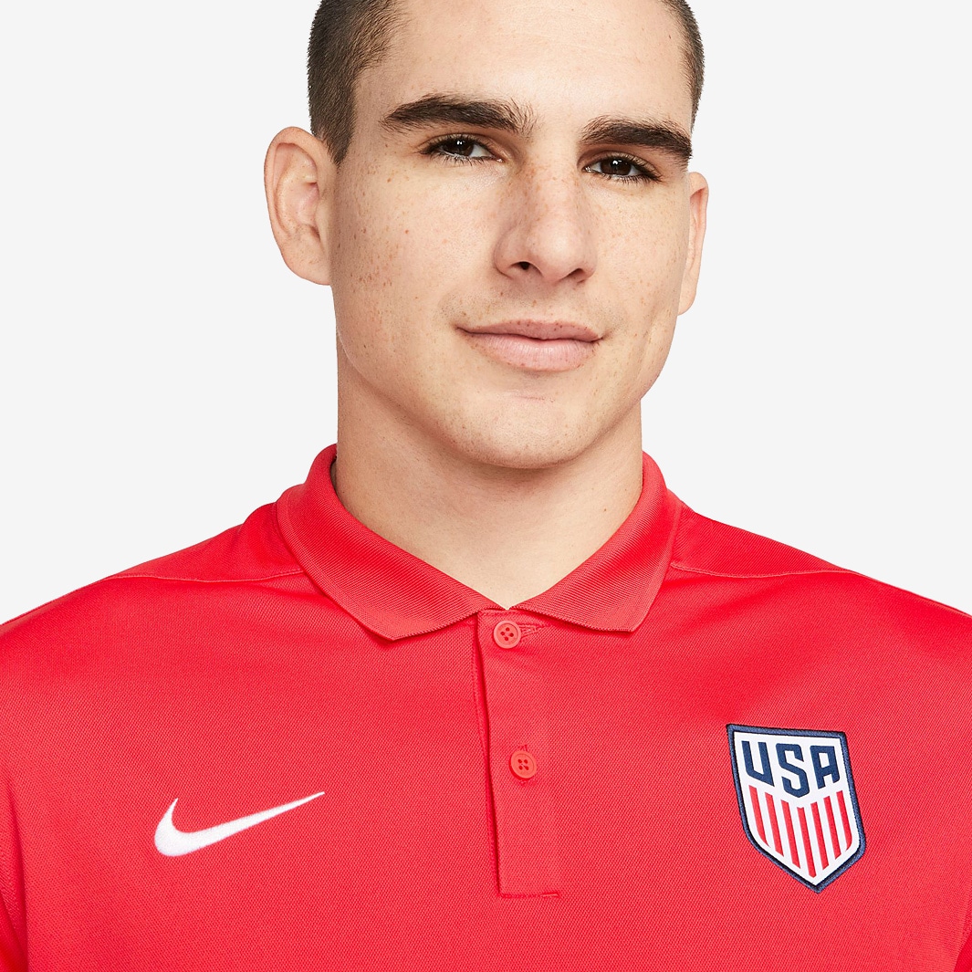 の 人気アイテムランキング 23/24 USA Nike Dri-Fit Red Speed - Shirt Polo Solid Victory トップス