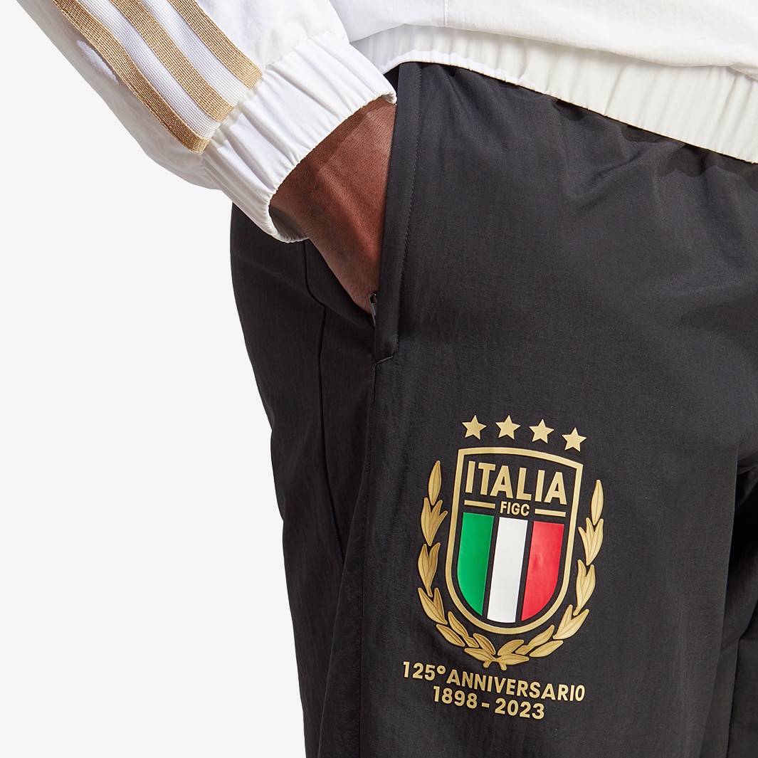 Pantaloni adidas Italia 125th Anniversary Nero Abbigliamento