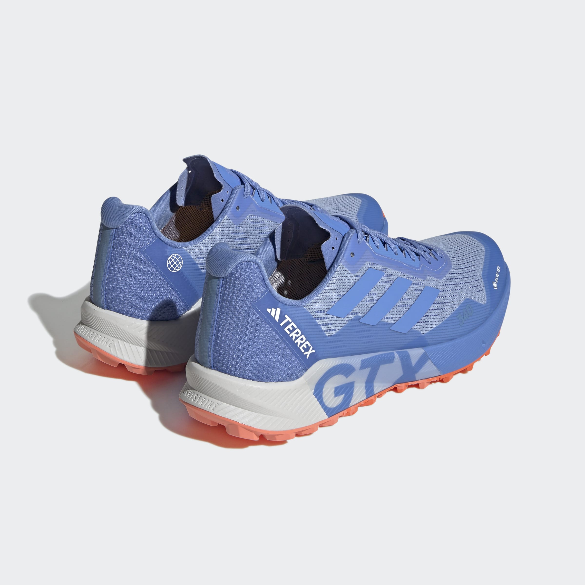 adidas Terrex Agravic Flow GORE-TEX Trail Running Shoes 2.0 Blue Dawn ...